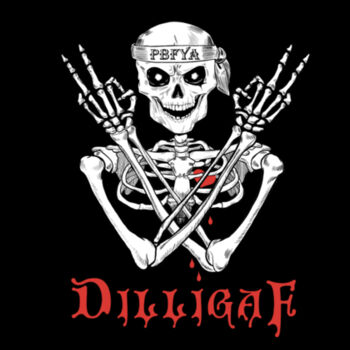 Black Front T-shirt Men Design