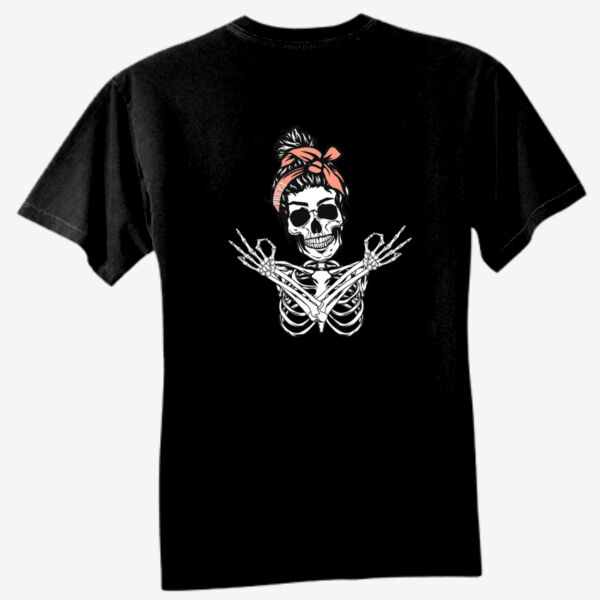 Black Back T-shirt Women Thumbnail