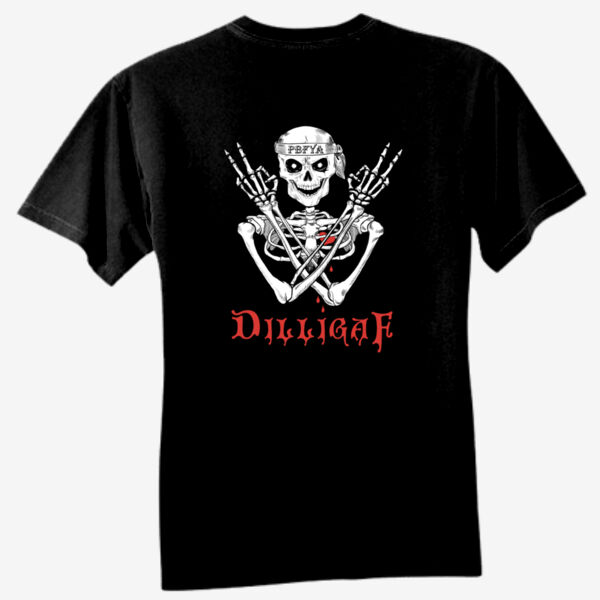 Black Back T-shirt Men Thumbnail