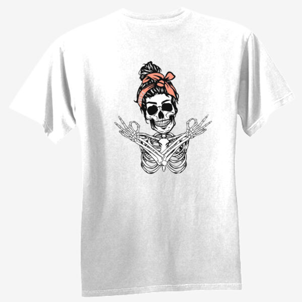 White Back T-shirt Women Thumbnail